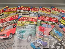 A Large Quantity Of Assorted Classic Van Magazines