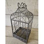 Wrought Iron Display Cage/Basket