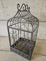 Wrought Iron Display Cage/Basket