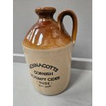 Wonnacotts Cornish Scrumpy Cider, 'Bude' Est 1900 Flagon H22cm