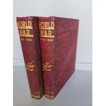 2 Volumes - World War 1914-1918 - A Pictured History By Sir John Hammerton (Volumes 1 & 2)