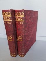 2 Volumes - World War 1914-1918 - A Pictured History By Sir John Hammerton (Volumes 1 & 2)