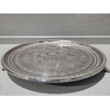 Round Plated Gallery Tray