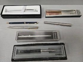 7 Assorted Parker & Other Pens