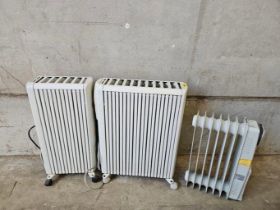 3 Electric Radiators