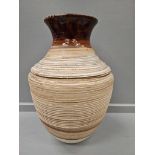 Large Pottery Vase H40cm