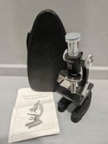 Skybolt Miniature Microscope In Leather Case & Fujica Cine Camera