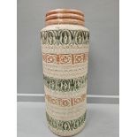 Large West German Pottery Vase H41cm