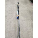 Bundle Of 2 Sea Fishing Rods & 2 Rod Stands