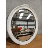 2 Metal Framed Mirrors & 1 Other