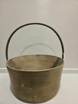 Large Brass Jam Pan