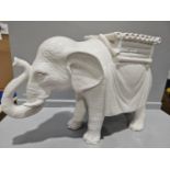 Large Ceramic Elephant H40cm