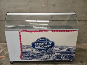 Shop Display Ice Cream Freezer H124cm W154cm D62cm