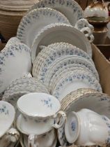 44Pc Royal Albert 'Memory Lane' Dinner & Teaware