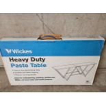 Wickes Heavy Duty Paste Table In Box
