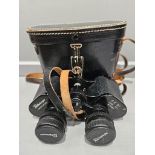 2 Pairs Of Binoculars In Cases - Miranda 10 x 50 & Pathescope 8 x 30