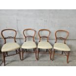 4 Balloon Back Lounge Chairs (A/F)