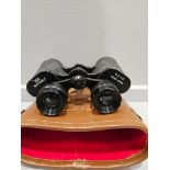 3 Pairs Of Binoculars In Cases - Skybolt 8 x 40, Prinzlux 8 x 30, Prinz 10 x 50