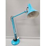 Blue Angle Poise Lamp