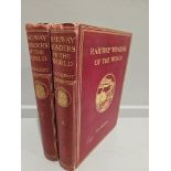 2 Volumes - F A Talbot - Railway Wonders Of The World (Volumes 1 & 2) Illustrated With Colour Plates