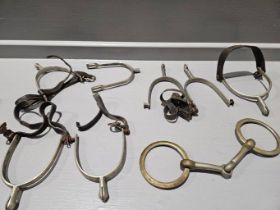 Assorted Spurs, Bit Etc