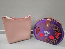 Anna Sui Cosmetic Case & Samara Pink Bag