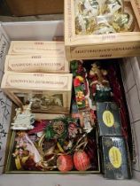 Box Of Christmas Decorations