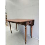 Oak Drop Leaf Table H74cm