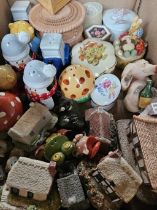 Lilliput Lane Cottages, Dressing Table Pieces Etc