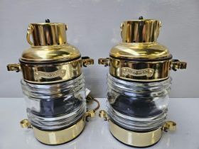 2 Electric Ship's Lamps
