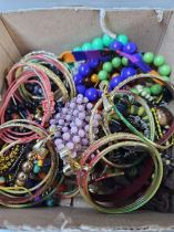 Box Of Costume Jewellery