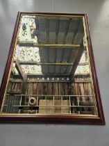 Mahogany Wall Mirror