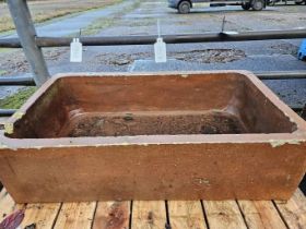 Large Salt Glazed Trough H29cm L106cm W61cm