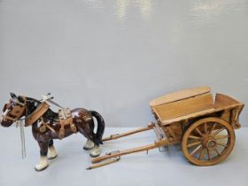 Horse & Cart Figure