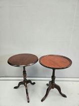 4 Mahogany Wine Tables