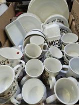 Box Assorted Mugs, Teaware Etc