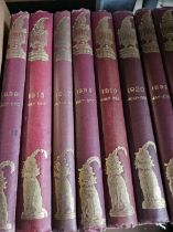 12 Volumes - Punch, Or The London Charivari 1898-1900, 1910, 1917-1920 Etc