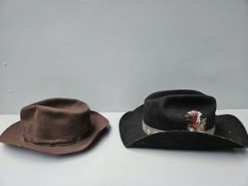 Arnold Hatters, New York Dyna Felt Hat X-Large & 1 Other Size 12