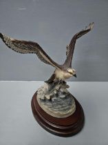 Border Fine Arts 'Osprey' By R Ayres On Wood Base