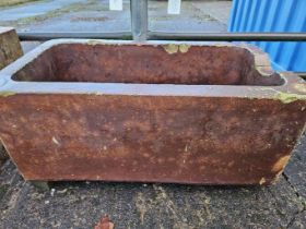 Large Salt Glazed Field Trough H44cm L94cm W53cm