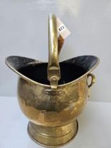Brass Coal Pail & Shovel