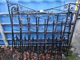 Pair Wrought Iron Gates