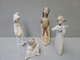 4 Lladro Figures