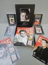 Box Including Elvis Memorabilia