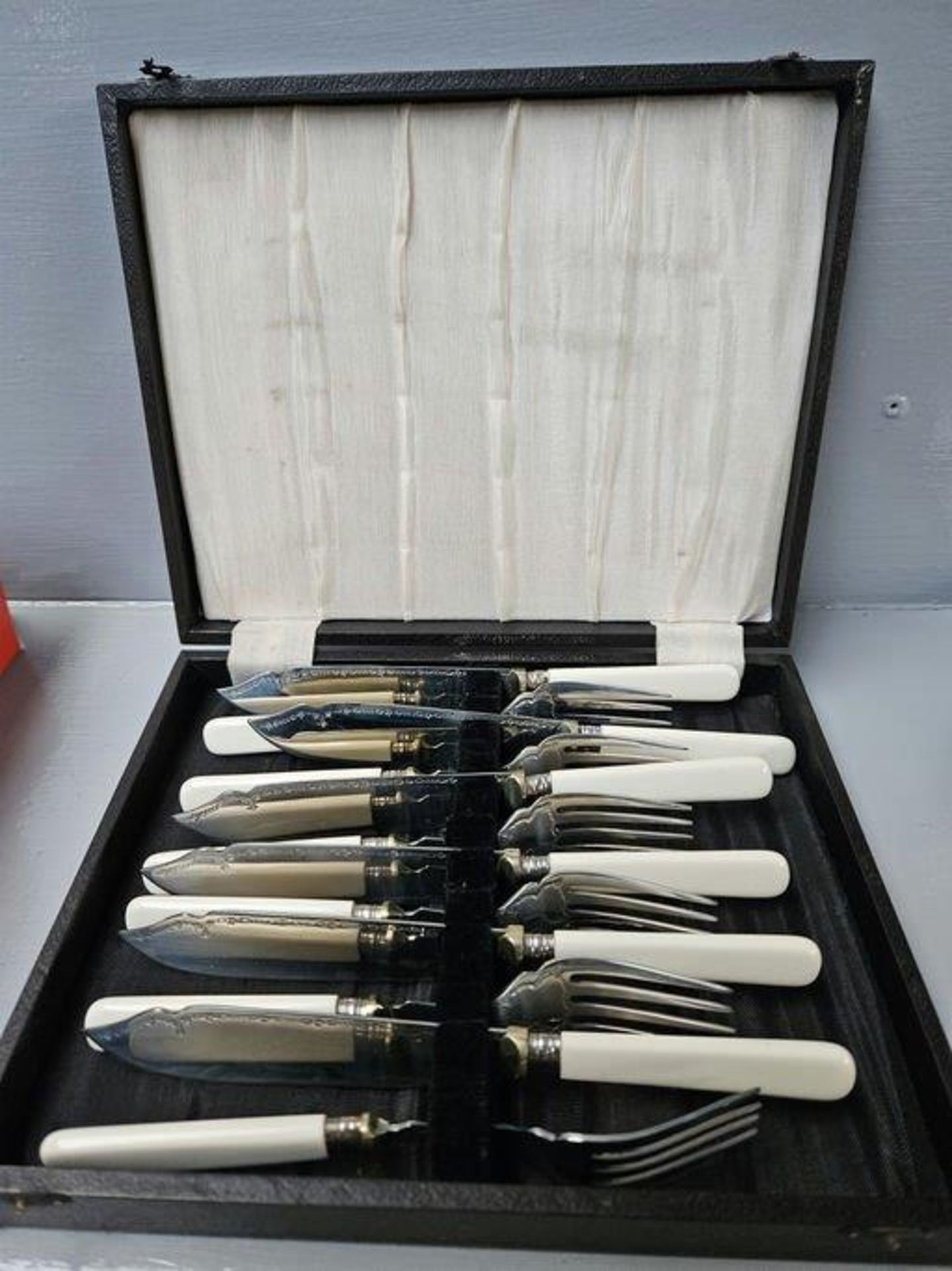 Box Of Assorted Cutlery, Sugar Sifter, Salts Etc - Image 2 of 2