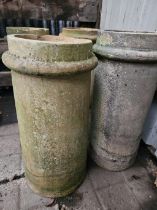 2 Chimney Pots