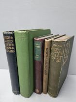 5 Volumes - The New Border Tales, Cambridge County Geographies - Northumberland, Devil Water, Cross-