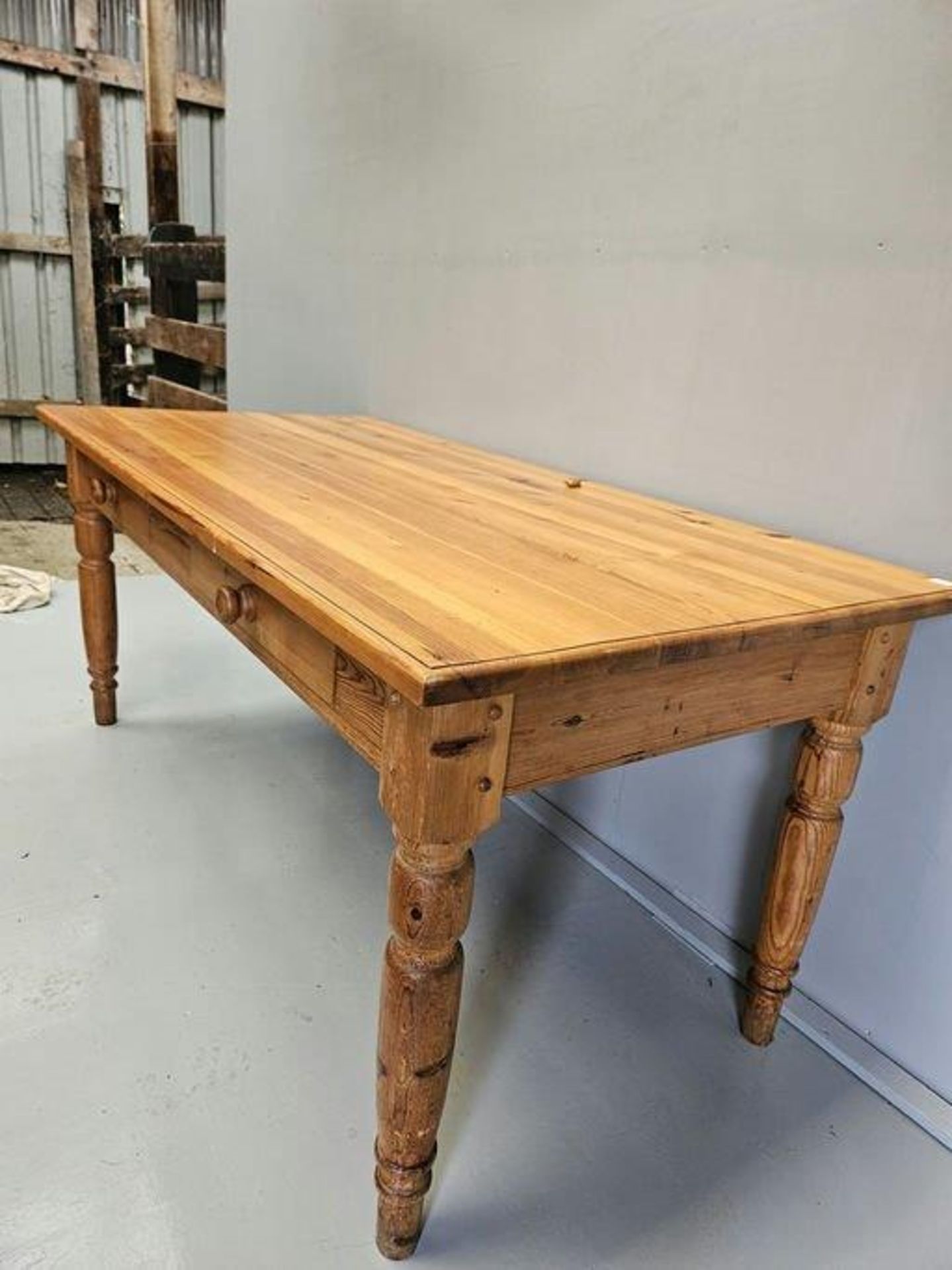 Pine Kitchen Table H82cm L182cm W88cm