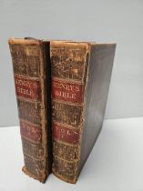 2 Volumes - Henry's Bibles Volumes 1 & 2