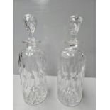 2 Cut Glass Decanters